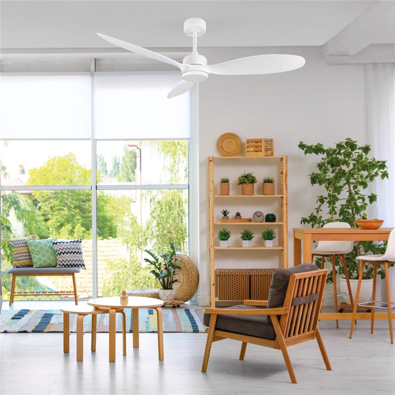 ELNUR GABARRON 90920065 Ventilador de techo VENTUR DC con LED 4-31W 132cm c/mando